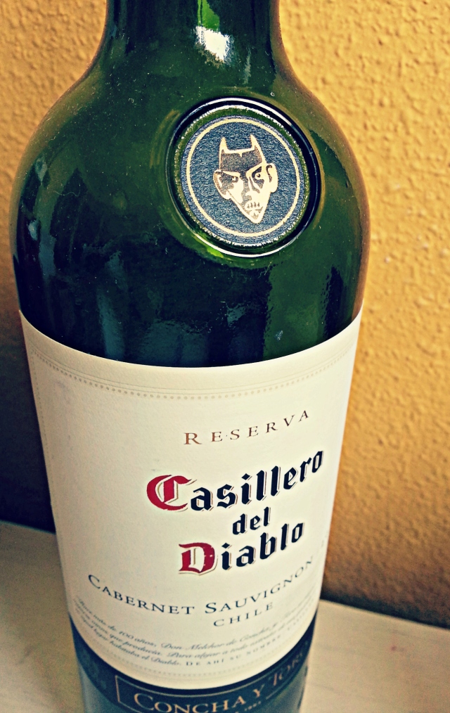If it weren't for all this deep red libation, high on quality and low on price… sharing the cup makes playing the devil’s advocate a bit easier, no lie. (Full disclosure: this is actually killer Chilean wine from some killer Chilean pals)